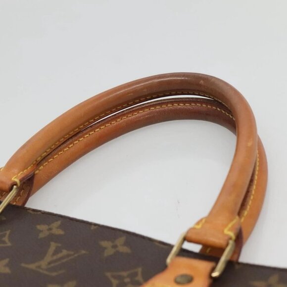 LOUIS VUITTON Monogram Sac Plat Hand Bag M51140 LV Auth 135410 - Picture 9 of 16